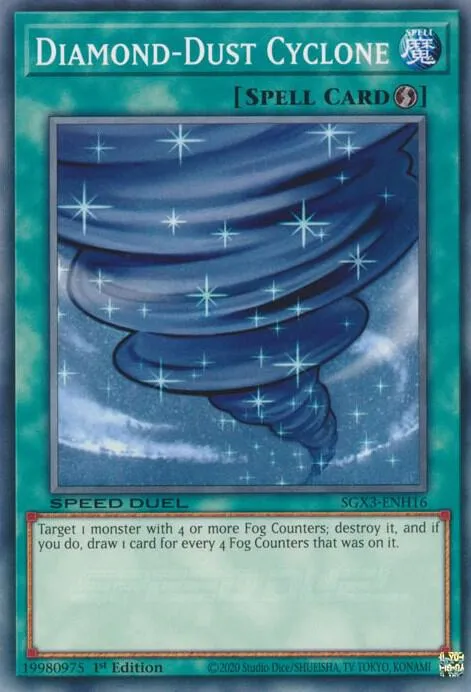 Diamond-Dust Cyclone — Speed Duel GX: Duelists of Shadows — Yu-Gi-Oh!