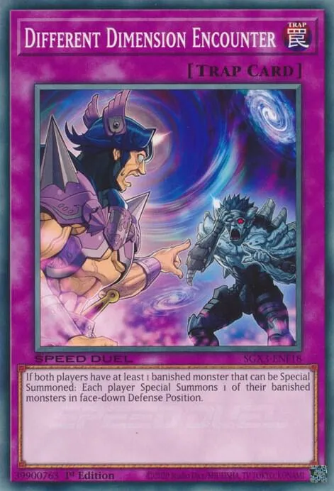Different Dimension Encounter — Speed Duel GX: Duelists of Shadows — Yu-Gi-Oh!