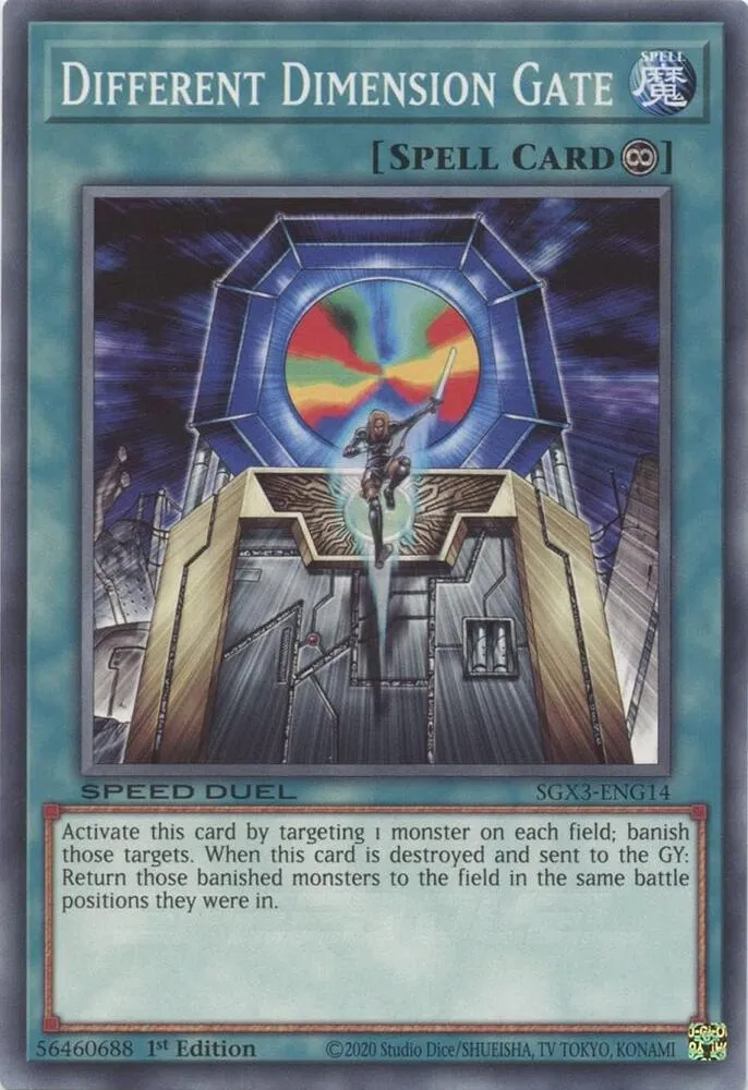 Different Dimension Gate — Speed Duel GX: Duelists of Shadows — Yu-Gi-Oh!