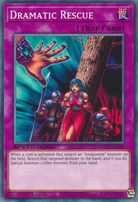 Dramatic Rescue — Speed Duel GX: Duelists of Shadows — Yu-Gi-Oh!
