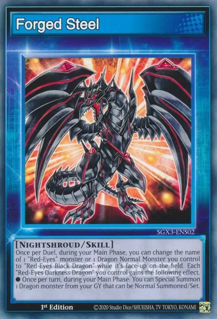 Forged Steel — Speed Duel GX: Duelists of Shadows — Yu-Gi-Oh!