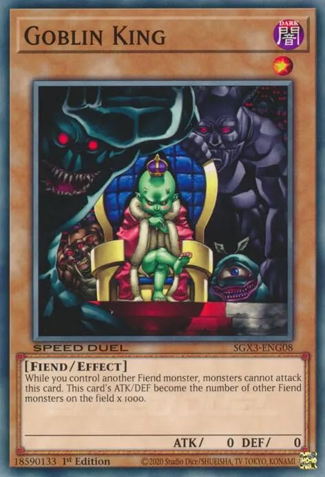 Goblin King — Speed Duel GX: Duelists of Shadows — Yu-Gi-Oh!