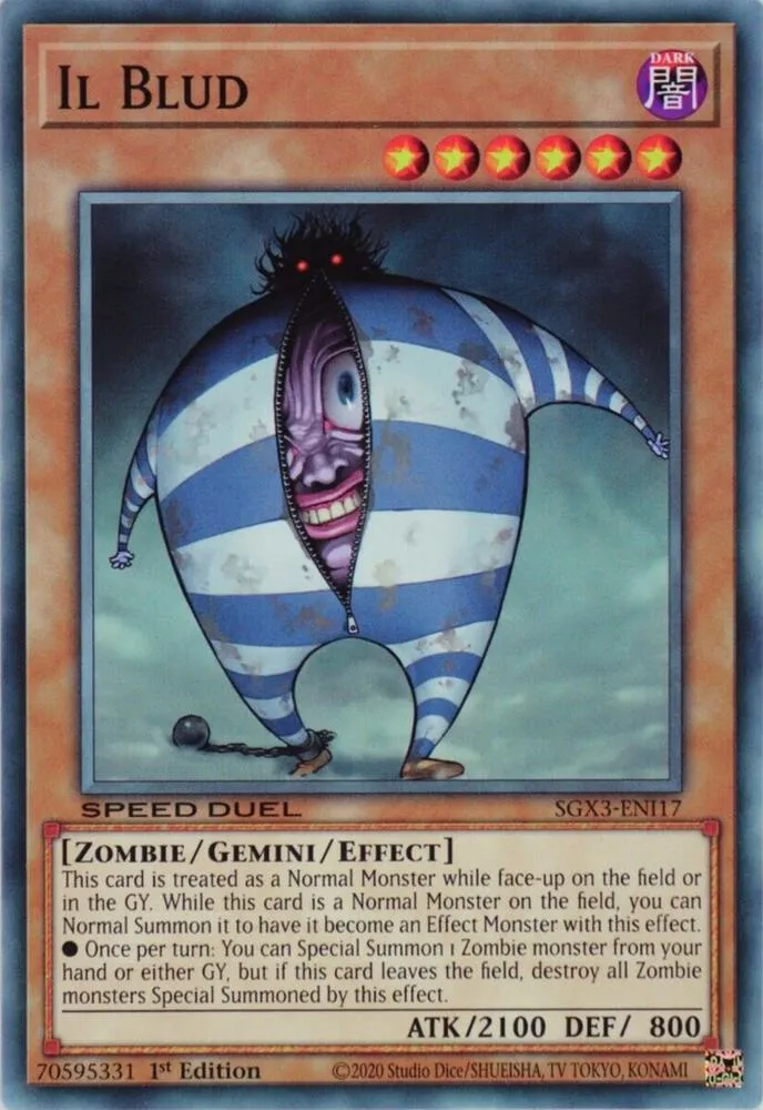 Il Blud — Speed Duel GX: Duelists of Shadows — Yu-Gi-Oh!