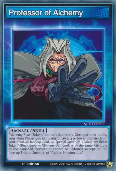 Professor of Alchemy — Speed Duel GX: Duelists of Shadows — Yu-Gi-Oh!