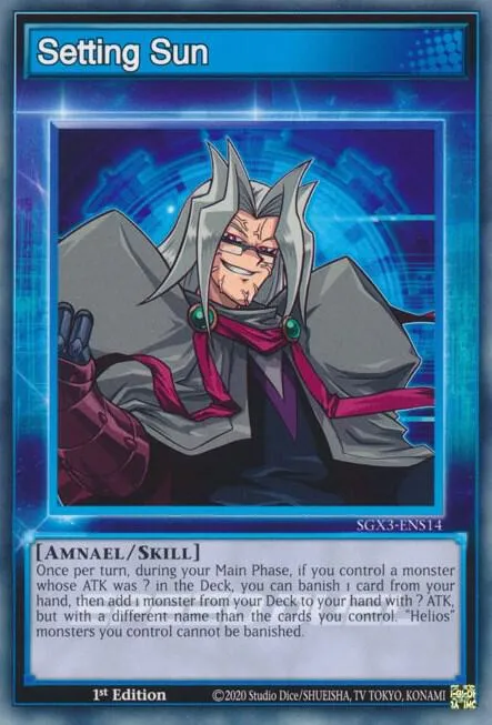 Setting Sun — Speed Duel GX: Duelists of Shadows — Yu-Gi-Oh!