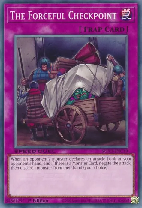 Le Point de Contrôle Inflexible — Speed Duel GX: Duelists of Shadows — Yu-Gi-Oh!