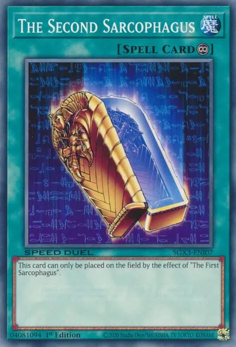 The Second Sarcophagus — Speed Duel GX: Duelists of Shadows — Yu-Gi-Oh!