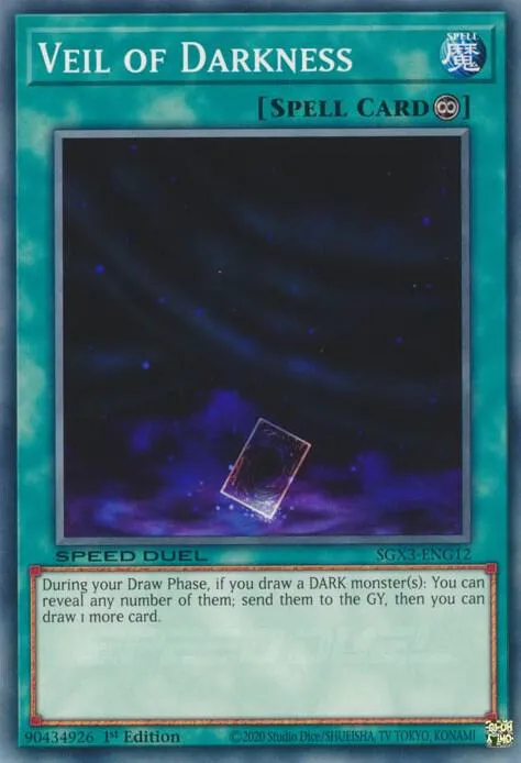 Veil of Darkness — Speed Duel GX: Duelists of Shadows — Yu-Gi-Oh!
