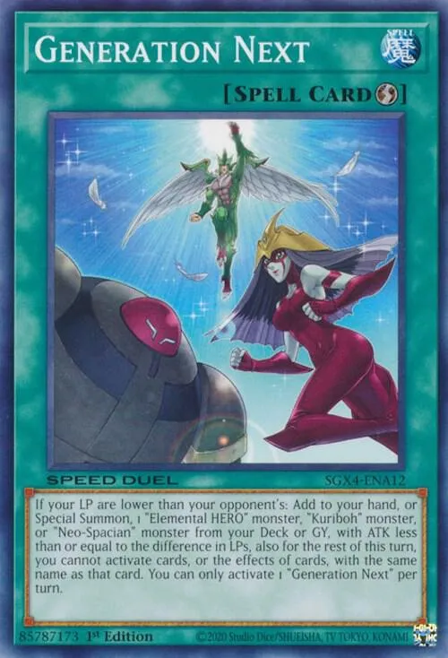 Generation Next — Speed Duel GX: Midterm Destruction — Yu-Gi-Oh!