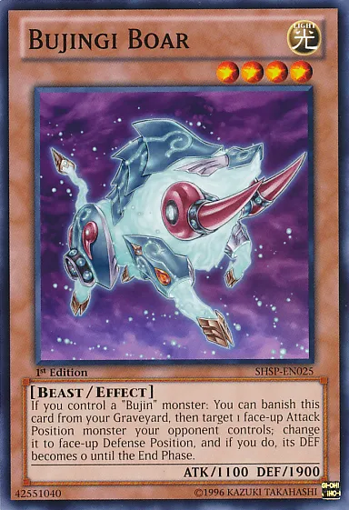 Bujingi Boar — Shadow Specters — Yu-Gi-Oh!