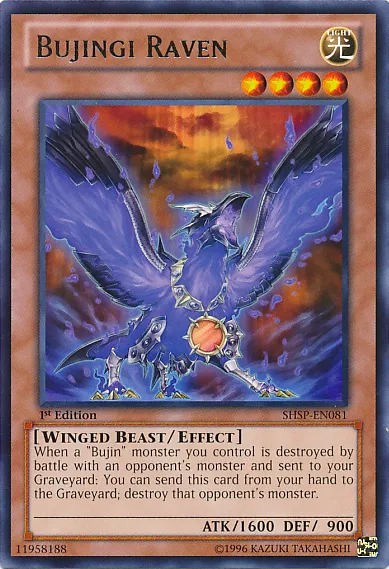 Bujingi Raven — Shadow Specters — Yu-Gi-Oh!