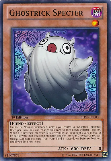 Ghostrick Specter — Shadow Specters — Yu-Gi-Oh!