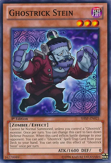 Ghostrick Stein — Shadow Specters — Yu-Gi-Oh!