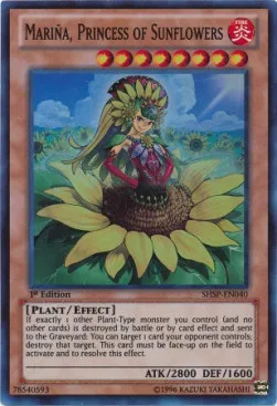 Marina, Princess of Sunflowers — Shadow Specters — Yu-Gi-Oh!