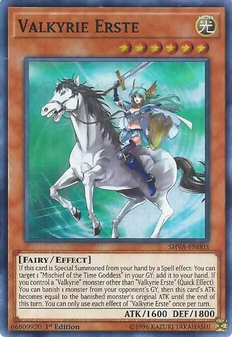 Valkyrie Erste — Shadows in Valhalla — Yu-Gi-Oh!