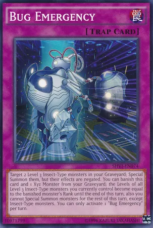 Bug Emergency — Shining Victories - Unlimited — Yu-Gi-Oh!