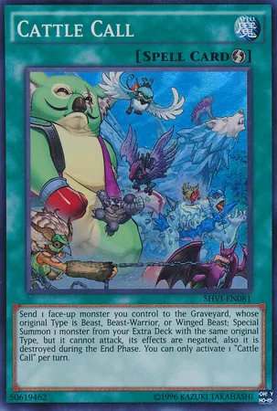 Cattle Call — Shining Victories - Unlimited — Yu-Gi-Oh!