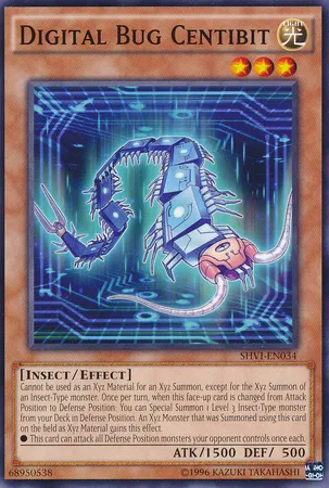 Digital Bug Centibit — Shining Victories - Unlimited — Yu-Gi-Oh!