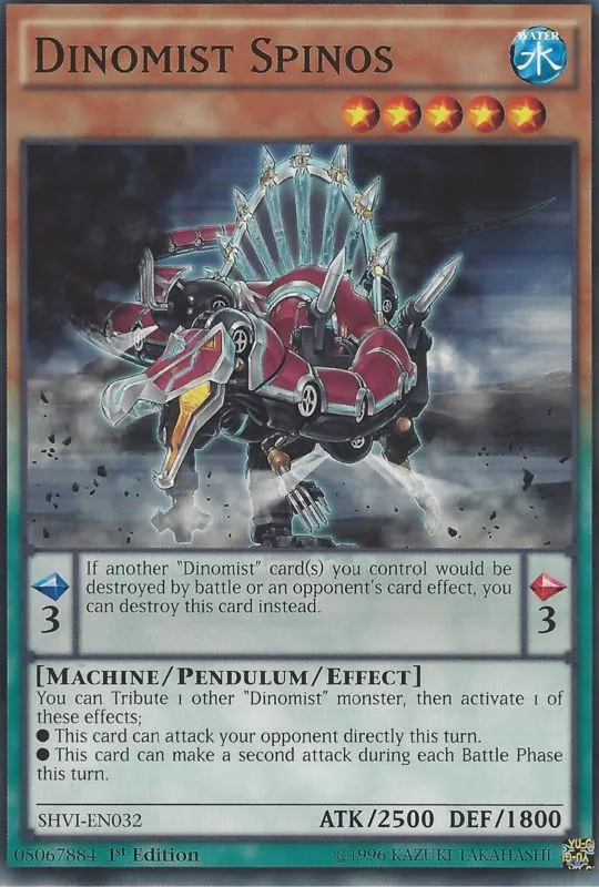 Spinos Dinobrume — Shining Victories — Yu-Gi-Oh!