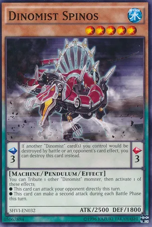 Spinos Dinobrume — Shining Victories - Unlimited — Yu-Gi-Oh!