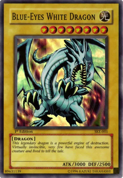 Blue-Eyes White Dragon — Starter Deck: Kaiba Evolution — Yu-Gi-Oh!