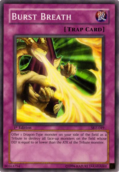 Burst Breath — Starter Deck: Kaiba Evolution — Yu-Gi-Oh!