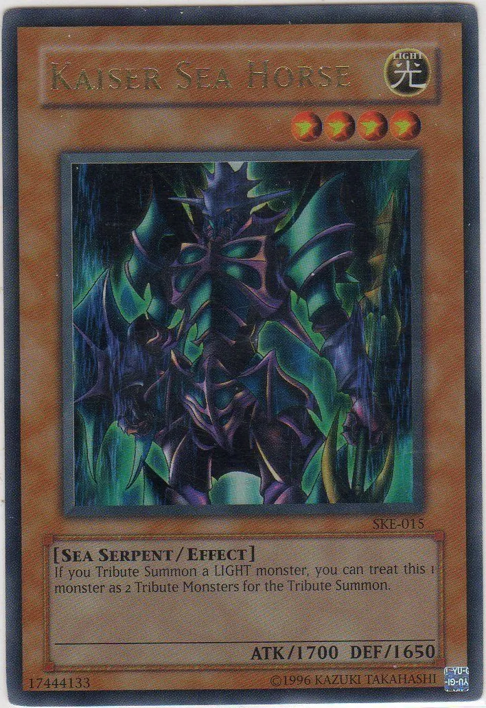 Kaiser Sea Horse — Starter Deck: Kaiba Evolution - Unlimited — Yu-Gi-Oh!