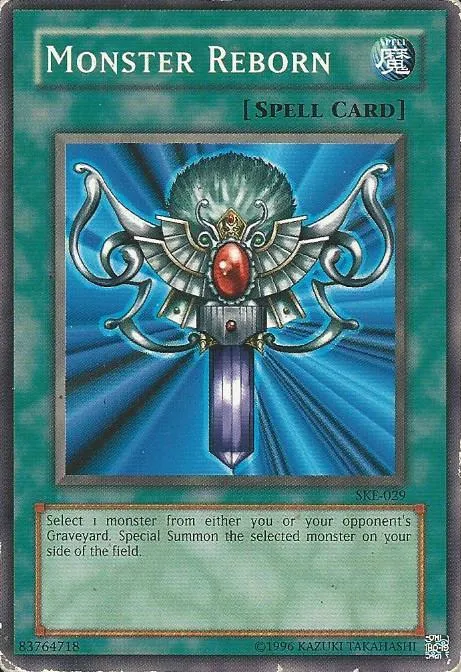Monster Reborn — Starter Deck: Kaiba Evolution - Unlimited — Yu-Gi-Oh!