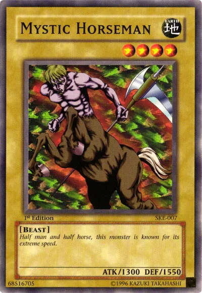 Mystic Horseman — Starter Deck: Kaiba Evolution — Yu-Gi-Oh!