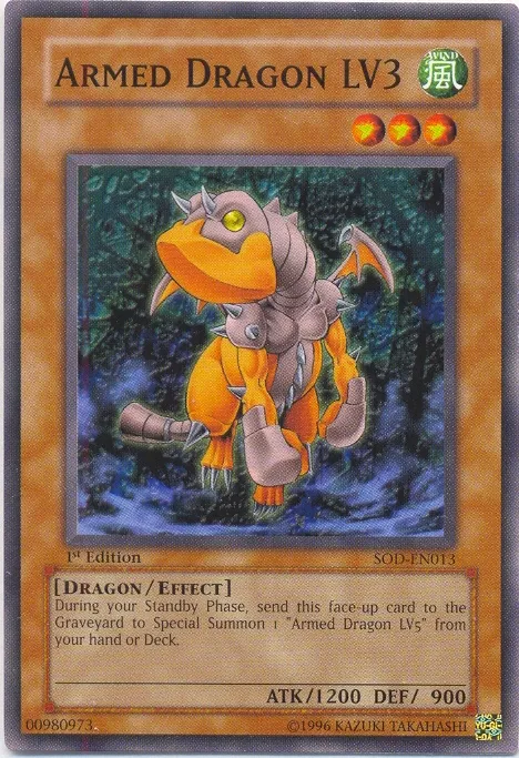 Armed Dragon LV3 — Soul of the Duelist — Yu-Gi-Oh!