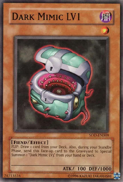 Imitateur des Ténèbres LV1 — Soul of the Duelist - Unlimited — Yu-Gi-Oh!