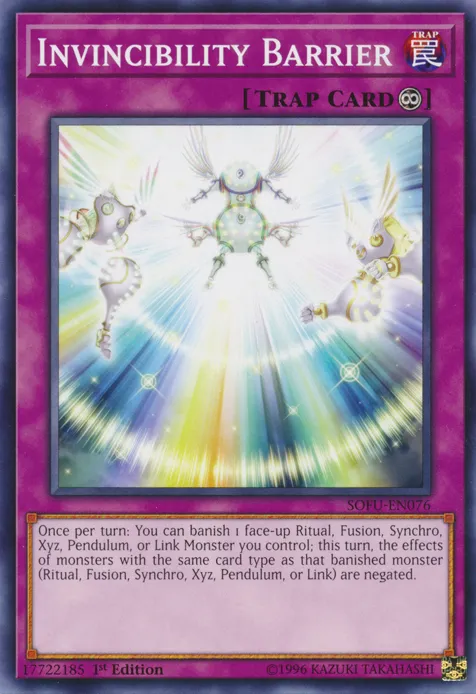 Invincibility Barrier — Soul Fusion — Yu-Gi-Oh!