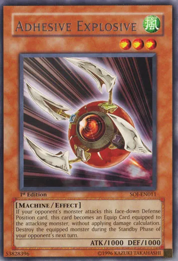 Adhesive Explosive — Shadow of Infinity — Yu-Gi-Oh!