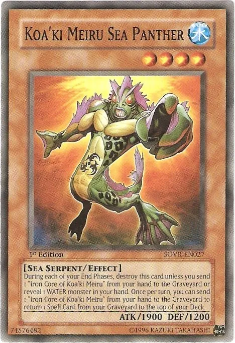 Koa'ki Meiru Sea Panther — Stardust Overdrive — Yu-Gi-Oh!