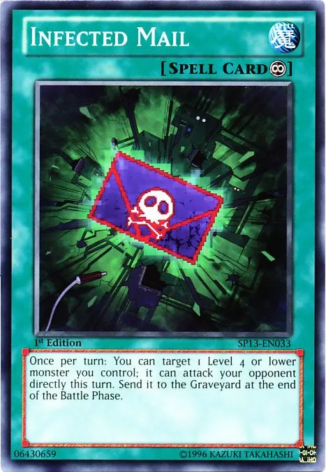 Infected Mail — Star Pack 2013 — Yu-Gi-Oh!