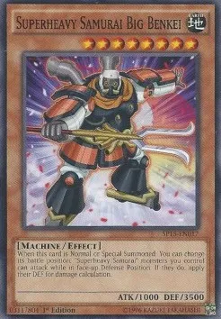 Superheavy Samurai Big Benkei — Star Pack Arc-V — Yu-Gi-Oh!