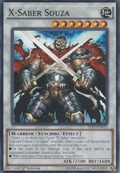 X-Saber Souza — Star Pack Arc-V — Yu-Gi-Oh!