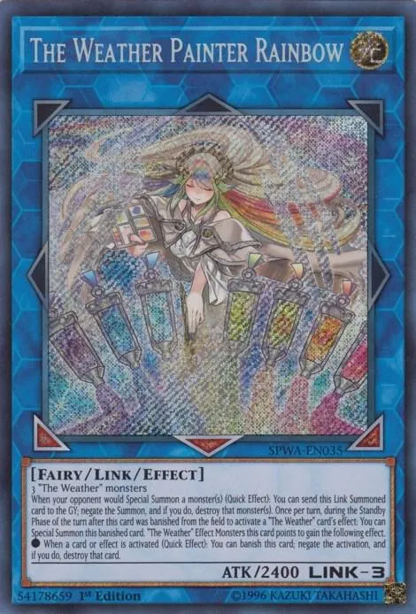 The Weather Painter Rainbow — Spirit Warriors — Yu-Gi-Oh!