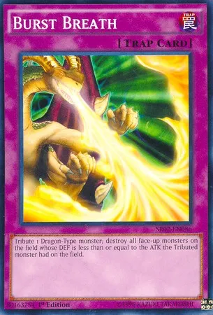 Burst Breath — Structure Deck: Rise of the True Dragons — Yu-Gi-Oh!