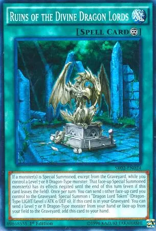 Ruins of the Divine Dragon Lords — Structure Deck: Rise of the True Dragons — Yu-Gi-Oh!