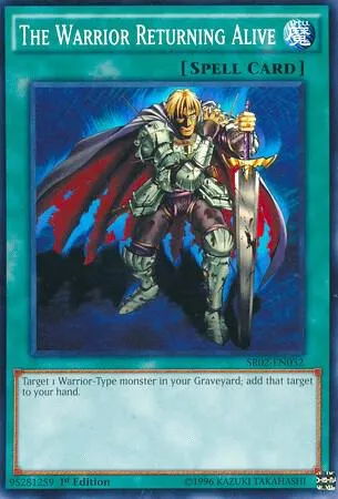 The Warrior Returning Alive — Structure Deck: Rise of the True Dragons — Yu-Gi-Oh!