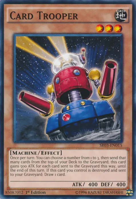 Card Trooper — Structure Deck: Machine Reactor — Yu-Gi-Oh!