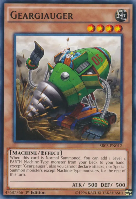 Geargiauger — Structure Deck: Machine Reactor — Yu-Gi-Oh!