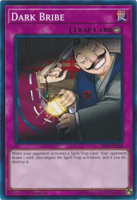 Pot-de-Vin du Temple Maudit — Structure Deck: Wave of Light — Yu-Gi-Oh!