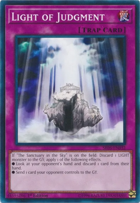Lumière du Jugement — Structure Deck: Wave of Light — Yu-Gi-Oh!