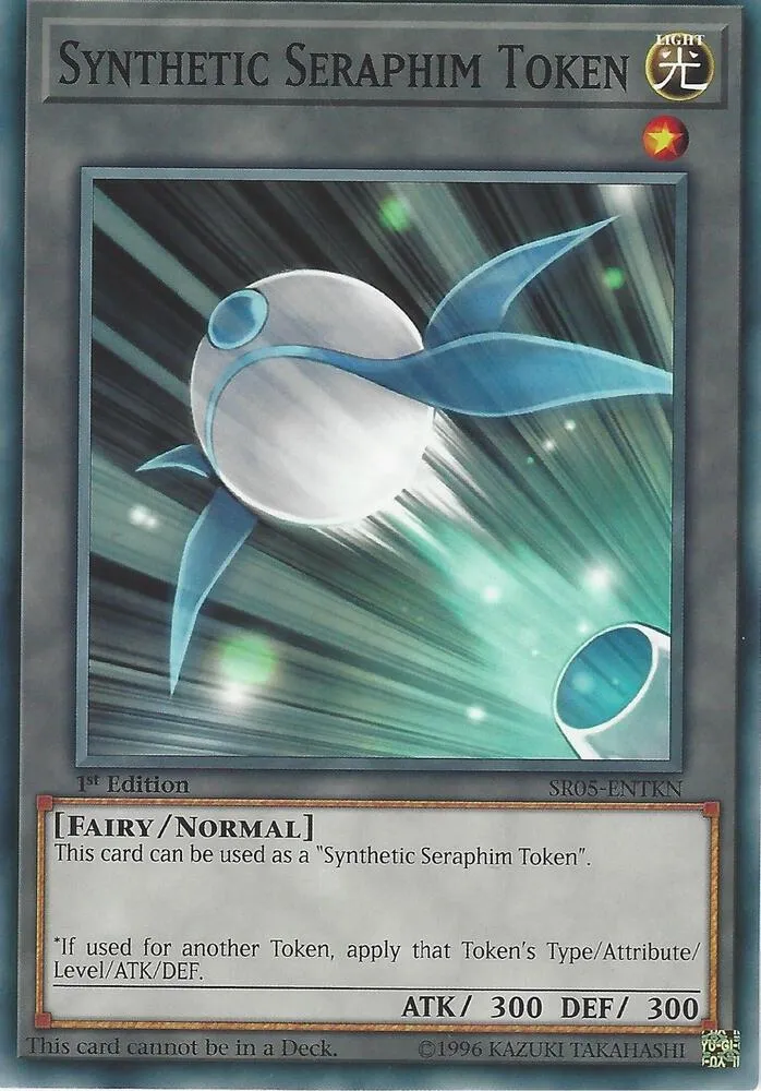 Jeton Séraphin Artificiel — Structure Deck: Wave of Light — Yu-Gi-Oh!