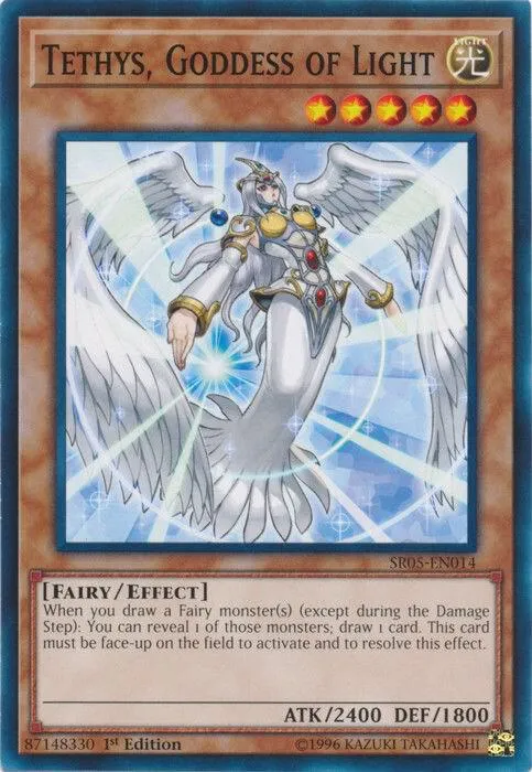 Tethys, Goddess of Light — Structure Deck: Wave of Light — Yu-Gi-Oh!