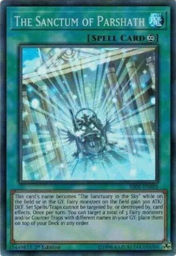 Le Sanctum de Parshath — Structure Deck: Wave of Light — Yu-Gi-Oh!