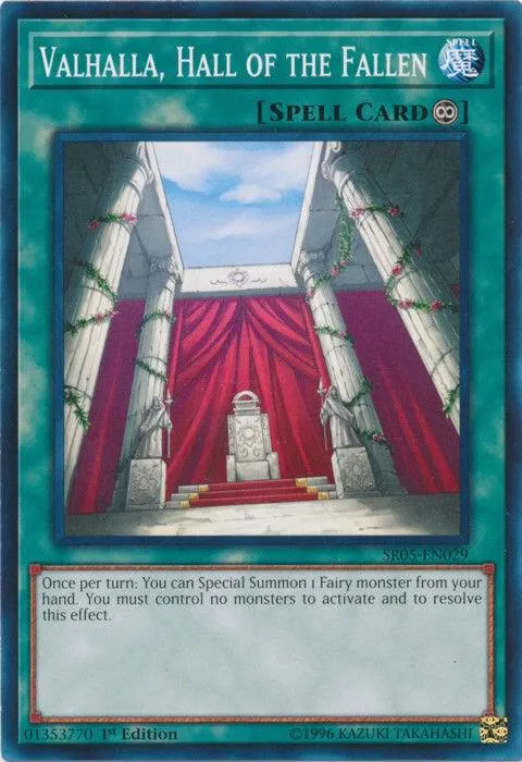 Walhalla, Sanctuaire du Déchu — Structure Deck: Wave of Light — Yu-Gi-Oh!
