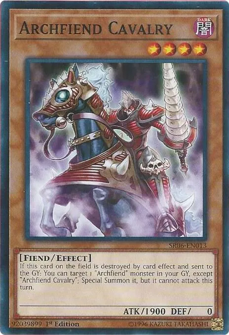 Cavalerie Archdémon — Structure Deck: Lair of Darkness — Yu-Gi-Oh!